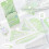 School Geometry Tool Set with Plastic Straight Ruler Set-Green 5