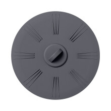 15,2 cm Silikon Spülbeckenstöpsel Abflussabdeckung – Geruchsabweisend und Insektensicher Grey