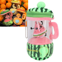 Juicer Plüschtier Wassermelone 10x9x16 cm Schlüsselanhänger