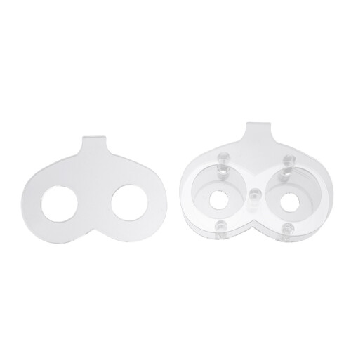 Lichtschwert-Wandhalterung 2 Löcher Transparent