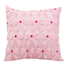 Valentijnskussenhoes roze 18x18 inch