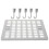 Wall Mounted Pegboard with Hooks for Bathroom Storage 1Set Grey Plastic 1