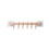 Self 6 Wall Hooks Rack Plastic Bathroom Door Hooks Rack Kitchen No Drill Organizer 1