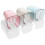 Toothbrush Rack for Bathroom Storage 2Sets Plastic White Holder 1