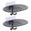 Plastic Soap Holder Wall Mounted Soap Rack for Bathroom Storage 6Pcs 1