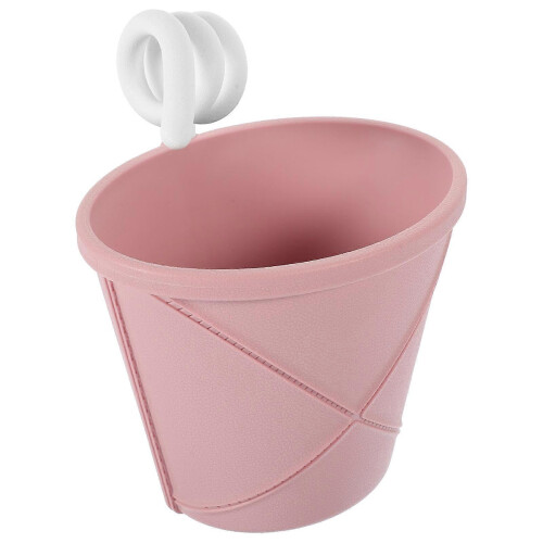 Plastic Wall Hanging Basket for Bathroom Storage Organizer 4Pcs Pack
