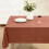 Vinyldug med flannelbagside 60x84 tommer orange 3