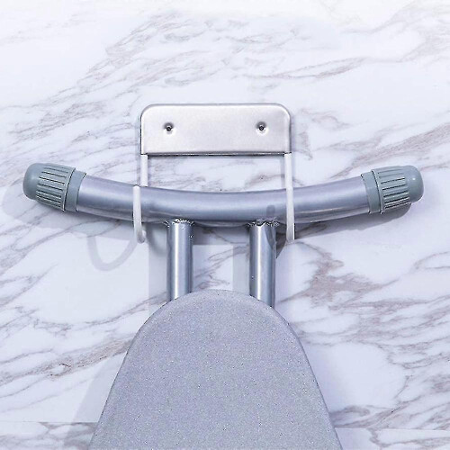Metal Wall Mounted Ironing Board Rack, Ironing Board Hanger Wall Mounted