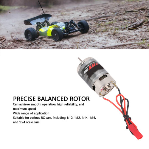 390er Bürstenmotor 28T blauer Kühlkörper RC-Crawler 2