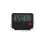 Black Compact Travel Clock Plastic Digital Flip Down Alarm 2