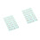 2Pcs Self-Adhesive Coffee Music Stickers Gold Embossed for Instruments 2