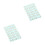 2Pcs Self-Adhesive Coffee Music Stickers Gold Embossed for Instruments 3