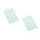 2Pcs Self-Adhesive Coffee Music Stickers Gold Embossed for Instruments 4
