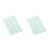 2Pcs Self-Adhesive Coffee Music Stickers Gold Embossed for Instruments 5