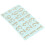 2Pcs Self-Adhesive Coffee Music Stickers Gold Embossed for Instruments 9