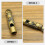 Camping Hanger Goudkleurige 1 2x0,4x0,4 Inch 6