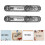2Pcs Vintage Metal Needle Storage Box Silver Sewing Tool Case Holder 7