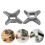 2St Vleesmaler Messen Set Roestvrij Accessoires 6