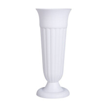 Vaso de plástico para cemitério com estaca para fixação no solo, 1 unidade