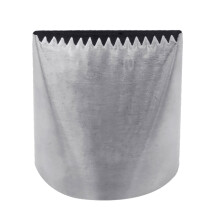 Douille extra large pour passepoil dentelle, acier inoxydable