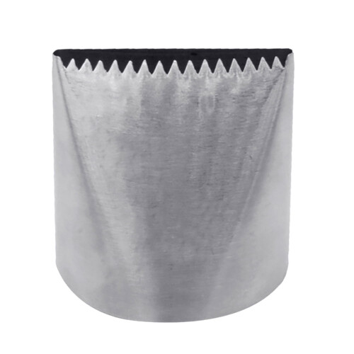 Douille extra large pour passepoil dentelle, acier inoxydable