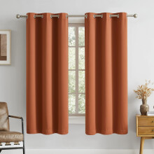 Cuirtíní Dorcha Gorma le Grommets2 Phainéal38x45 orlach