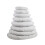 Cuscino ovale sfoderabile per cane 50 x 60 cm grigio chiaro 4