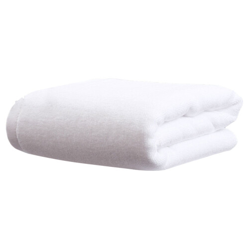 Vit bomullsbadhandduk 70x130cm220g