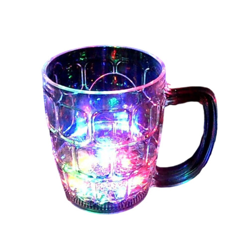 Bicchiere da birra luminoso a LED con decorazione a drago 2