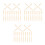 600Pièces En Bambou Beige Accessoires Gourmet 3