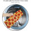 Capa para almofada de corpo em formato de pizza, 50x137cm (20x54 polegadas), com zíper. 4