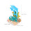 2Pièces Figurines En Résine Bouteilles Sable Décor Océan 9