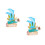2Pièces Figurines En Résine Bouteilles Sable Décor Océan 5