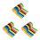 Washi Tapes Colorés Pour Scrapbooking 4