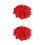 600Pièces Confettis Cœur Rouge Pour Table Décor Saint-Valentin DIY 3