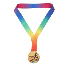 Premium Marathon Running Medals Zinc Alloy with Display Lanyard