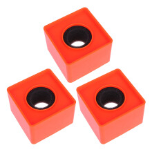 3St Microfoon Station ABS Voor Drukke Media-Interviews