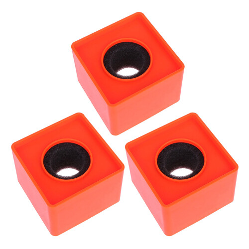 3St Microfoon Station ABS Voor Drukke Media-Interviews