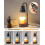 Lot de 2 lampes chauffe-bougie réglables 3