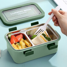 Boîte à lunch Bento avec séparateur à riz et sac isotherme