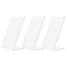 Support pour cadre photo en acrylique 8,5 x 5,5 cm (3 pièces)
