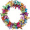 Spring summer wreath front door decoration 1 piece 2