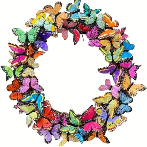 Spring summer wreath front door decoration 1 piece 1