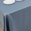 Rektangulär duk i satin, dusty blue, Lamour, 152 x 304 cm 5