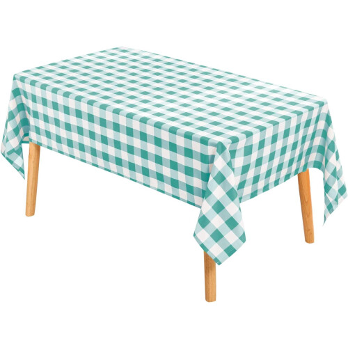 60x120 tommer vanntett polyester ginghamduk 1