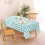 60x120 tommer vanntett polyester ginghamduk 4