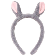 Lovely Horse Ear Hair Accessory For Girls Boys-gray p ears