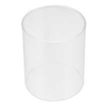 Bol de service en verre transparent, 15 x 9 x 9 cm