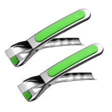 Practical Kitchens Aid Tongs Nonslip Feature Bowl Clamps-Green