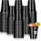 Black Plastic Cups 16 oz Heavy Duty 100 Pack 1